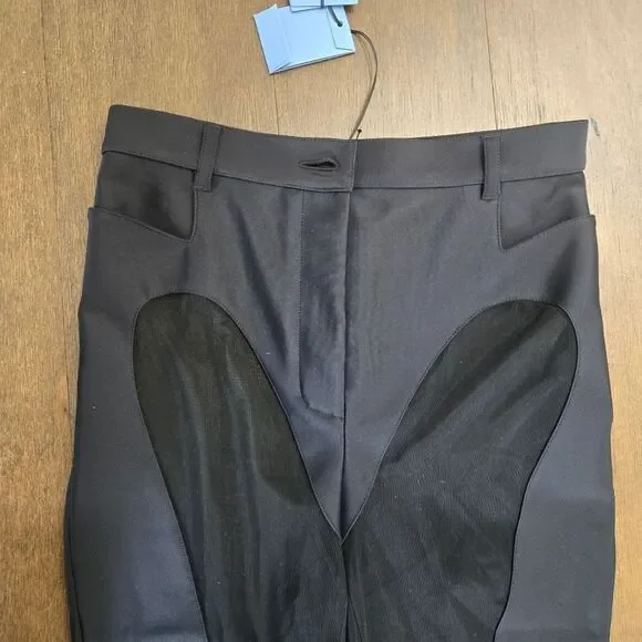 NWT Mugler Pants Leggings sz S 38 - Picture 11 of 16